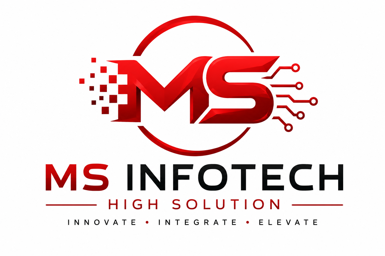 MS INFOTECH Logo